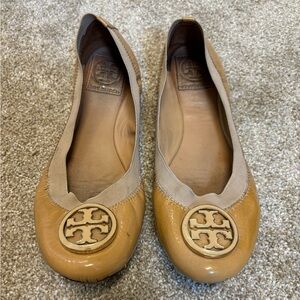 Tory Burch Minnie Patent Leather Ballet Flats